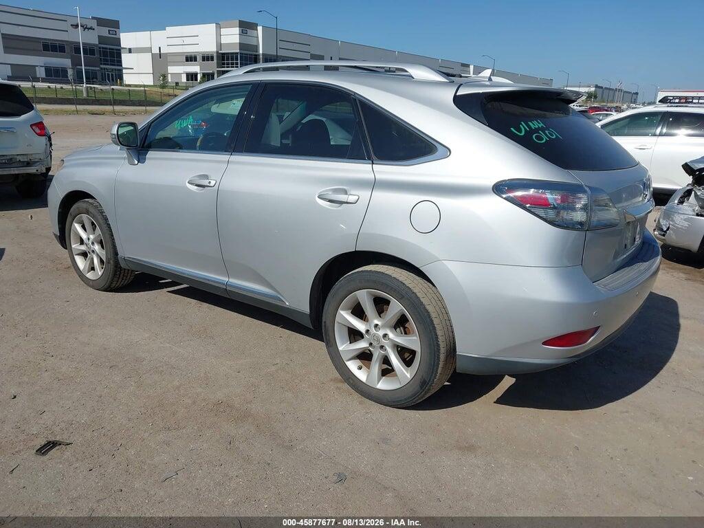 2T2ZK1BAXCC075503 2012 LEXUS RX 350 photo no. 3