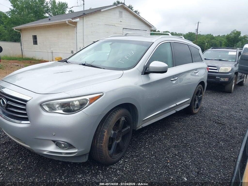 5N1AL0MM4DC320916 2013 INFINITI JX35 photo no. 2