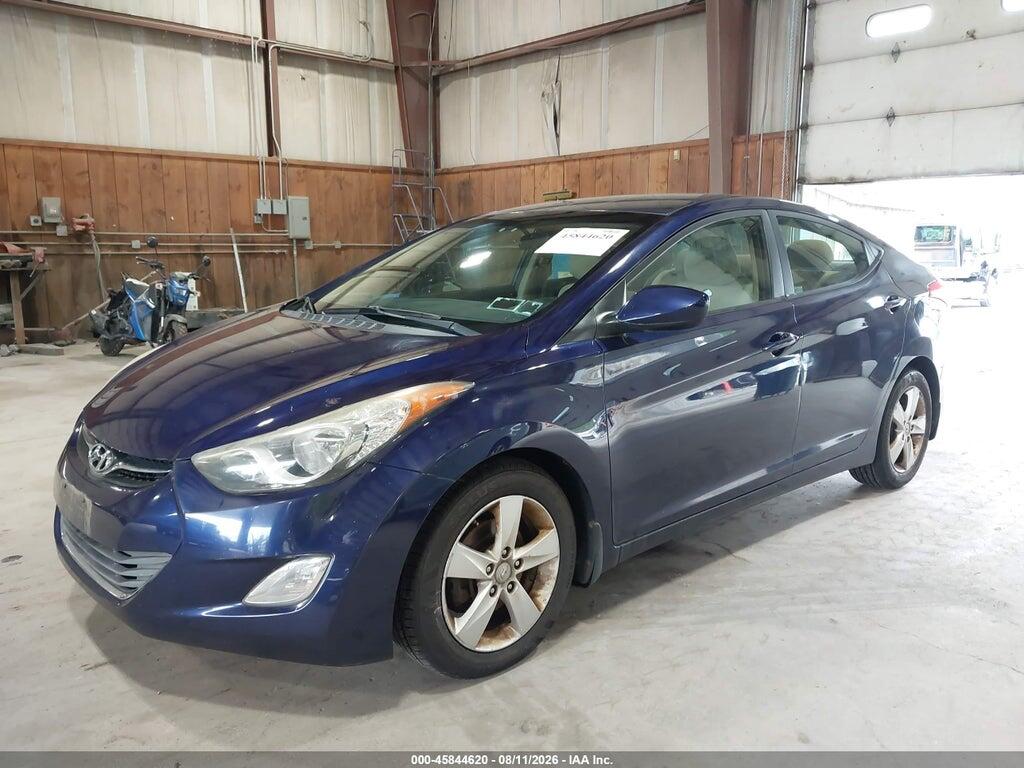 5NPDH4AE6DH409348 2013 HYUNDAI ELANTRA photo no. 2