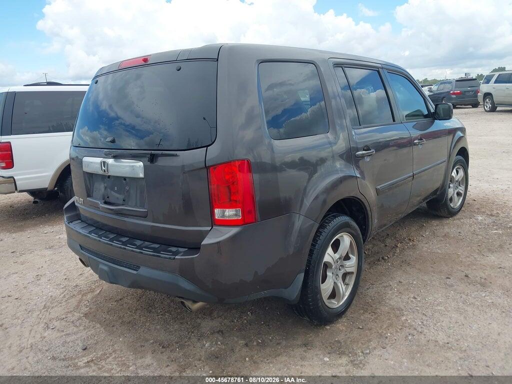 5FNYF3H57DB031997 2013 HONDA PILOT photo no. 4