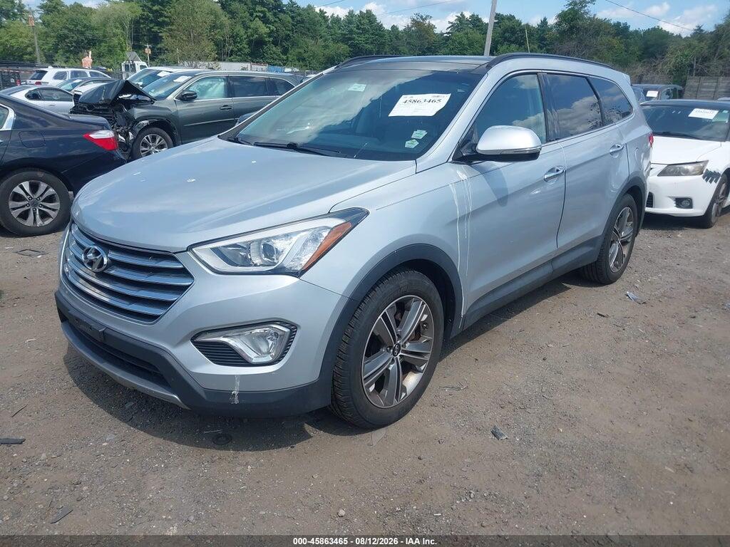 KM8SR4HF8EU085454 2014 HYUNDAI SANTA FE photo no. 2