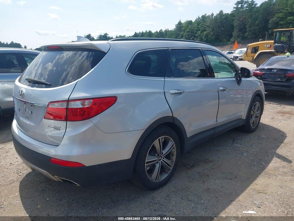KM8SR4HF8EU085454 2014 HYUNDAI SANTA FE photo no. 4