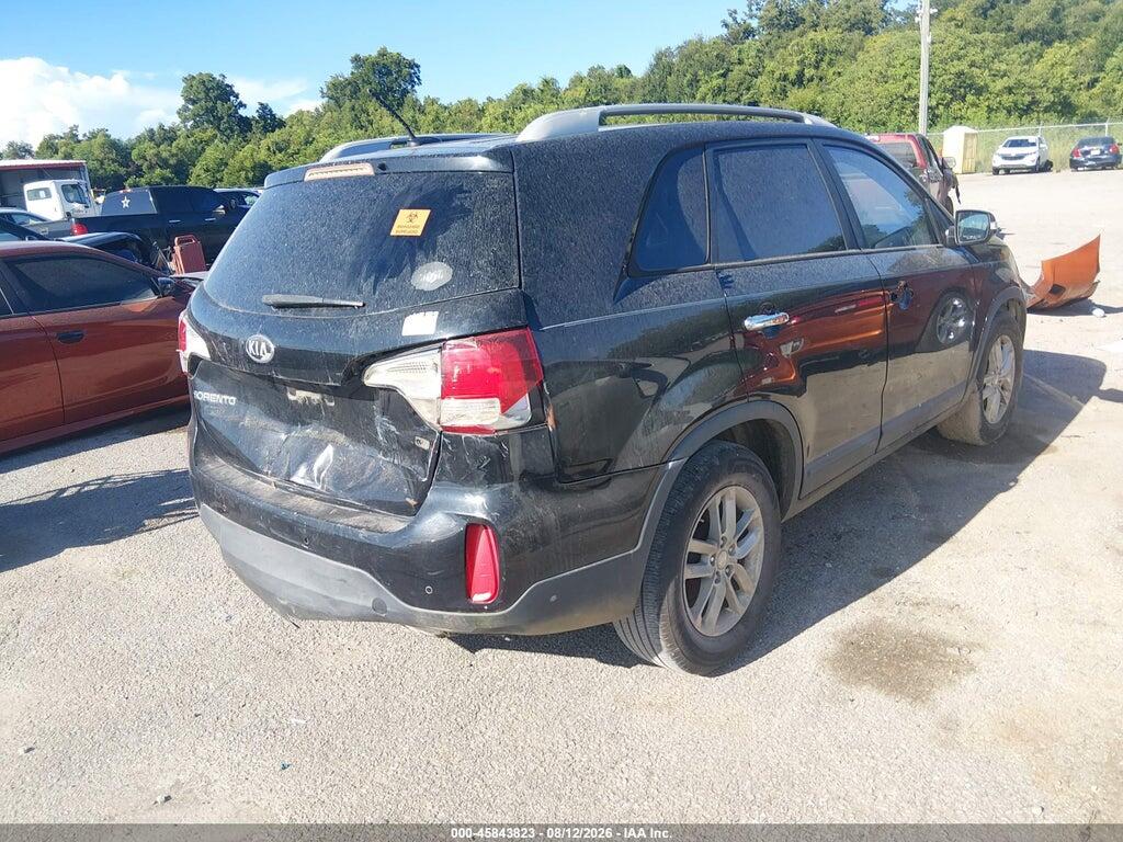 5XYKT3A68EG534398 2014 KIA SORENTO photo no. 4