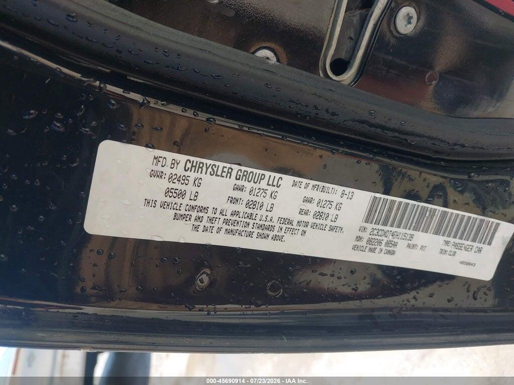 2C3CDXDT4EH115139 2014 DODGE CHARGER photo no. 9