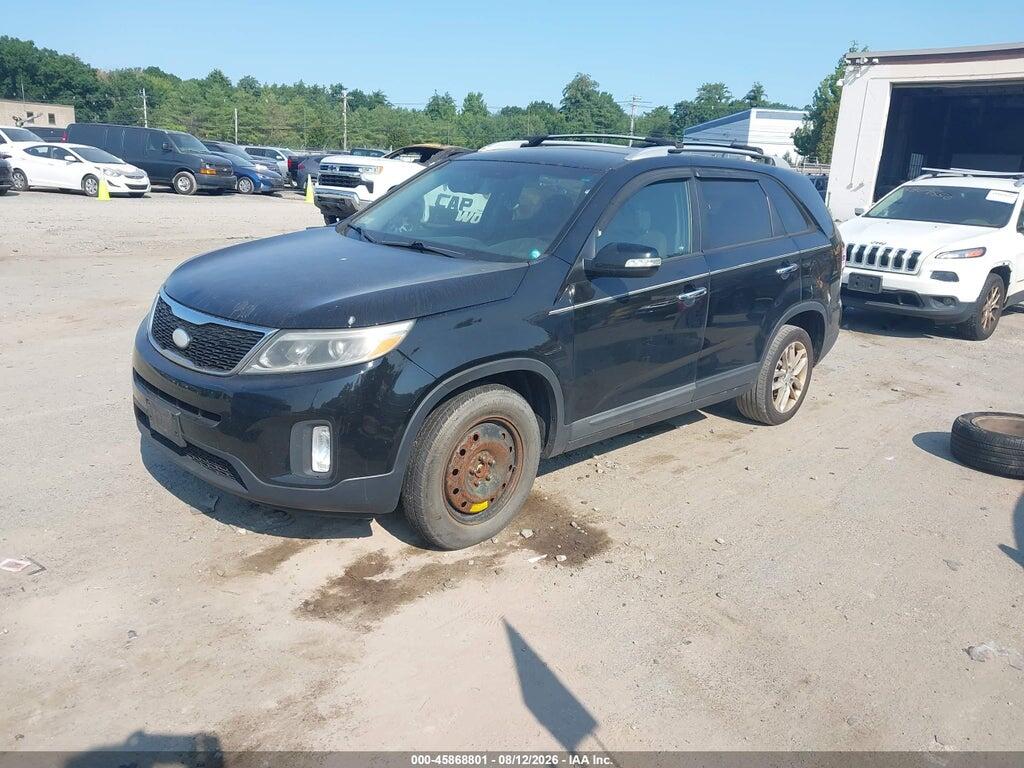 5XYKT3A62EG430764 2014 KIA SORENTO photo no. 2