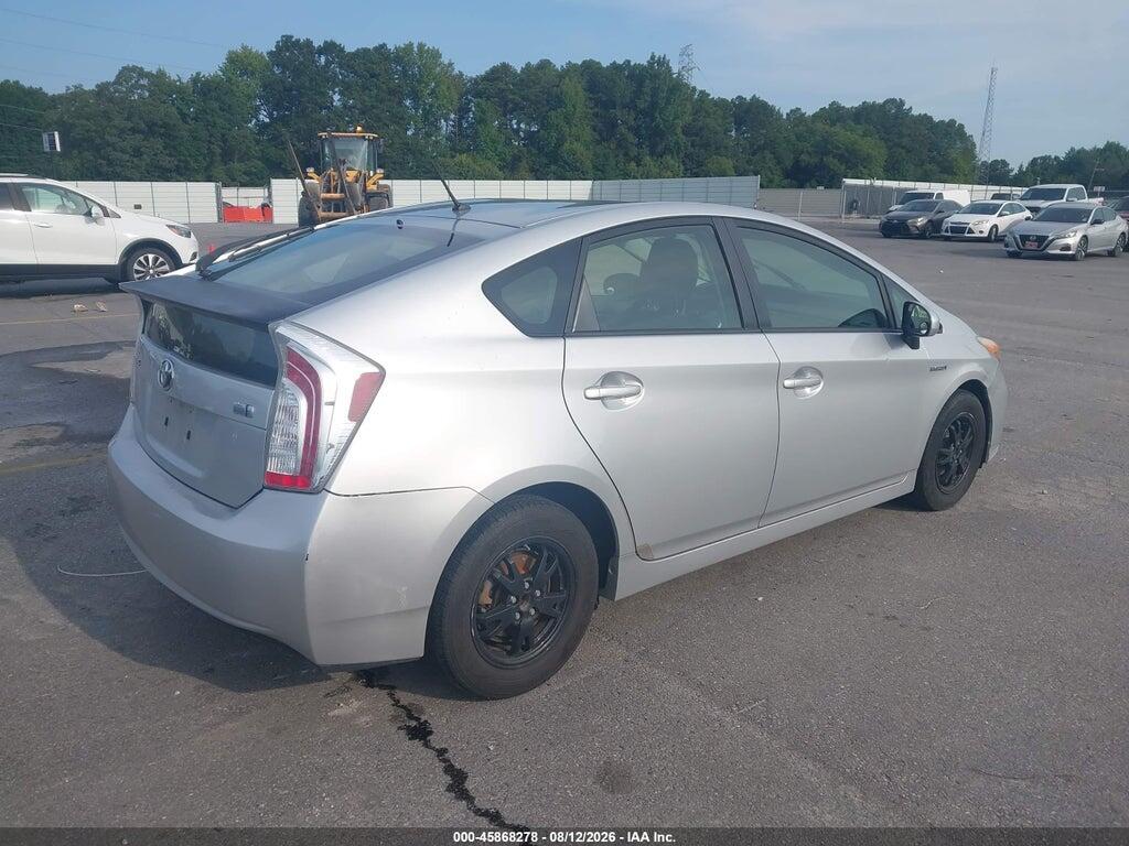 JTDKN3DU4E0368505 2014 TOYOTA PRIUS photo no. 4