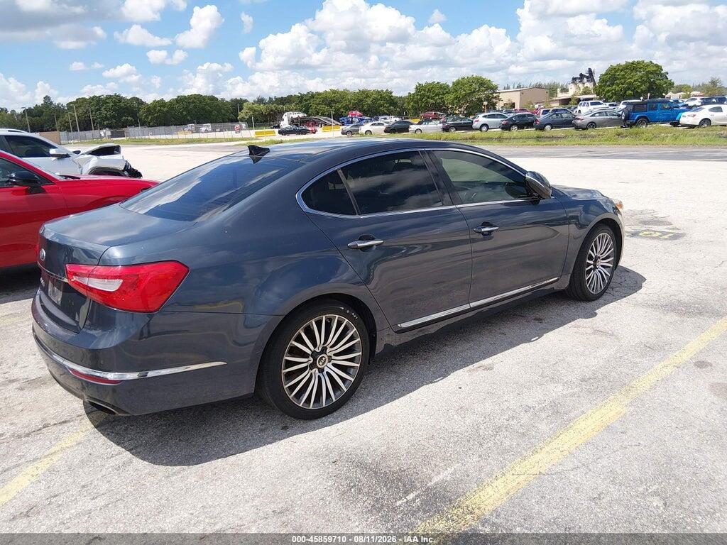 KNALN4D73E5135445 2014 KIA CADENZA photo no. 4