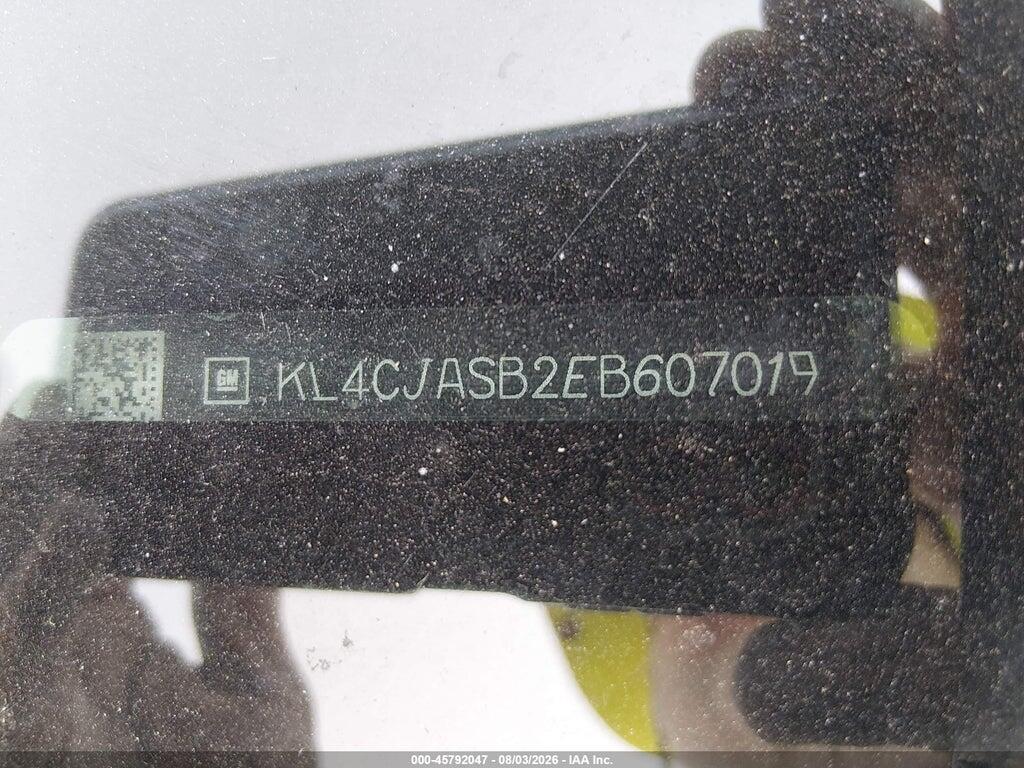 KL4CJASB2EB607019 2014 BUICK ENCORE photo no. 9