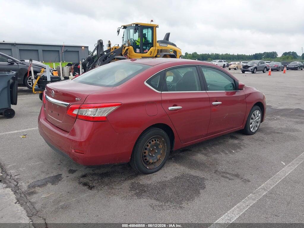 3N1AB7AP5FL666854 2015 NISSAN SENTRA photo no. 4