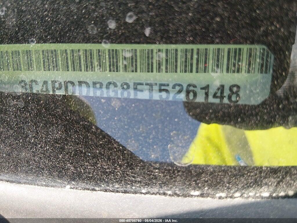 3C4PDDBG8FT526148 2015 DODGE JOURNEY photo no. 9