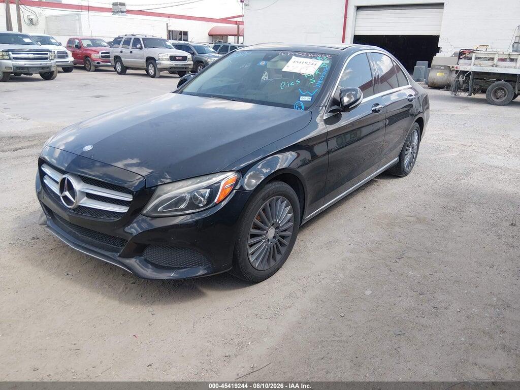 55SWF4KB6FU018588 2015 MERCEDES-BENZ C 300 photo no. 2