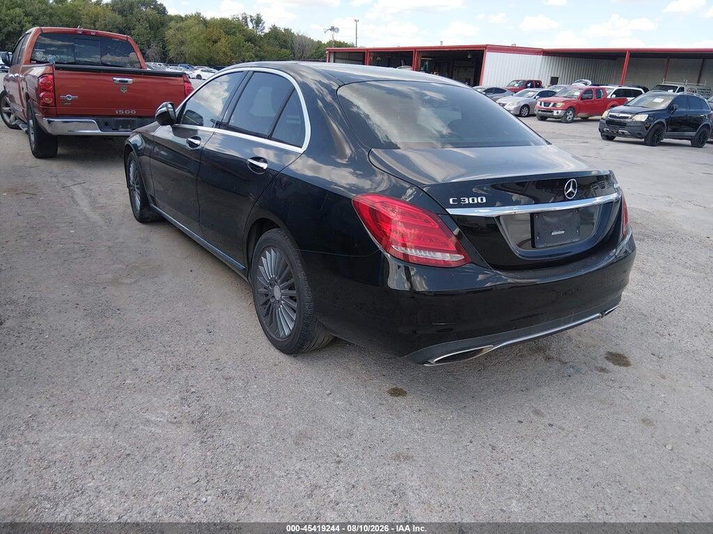 55SWF4KB6FU018588 2015 MERCEDES-BENZ C 300 photo no. 3