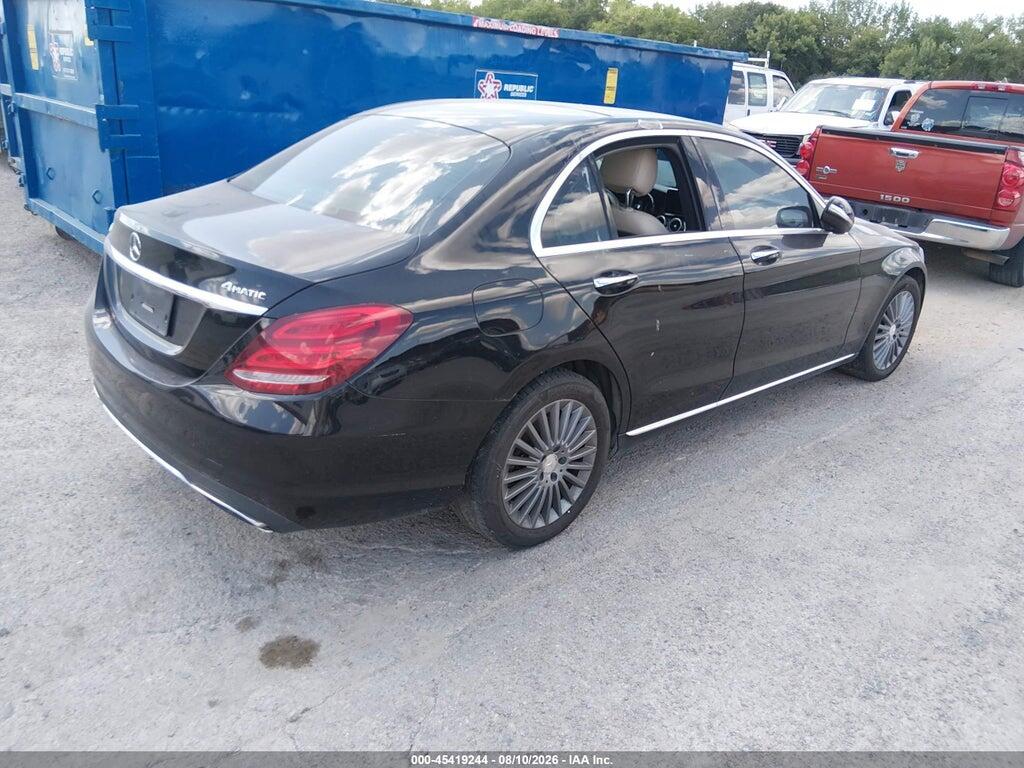 55SWF4KB6FU018588 2015 MERCEDES-BENZ C 300 photo no. 4