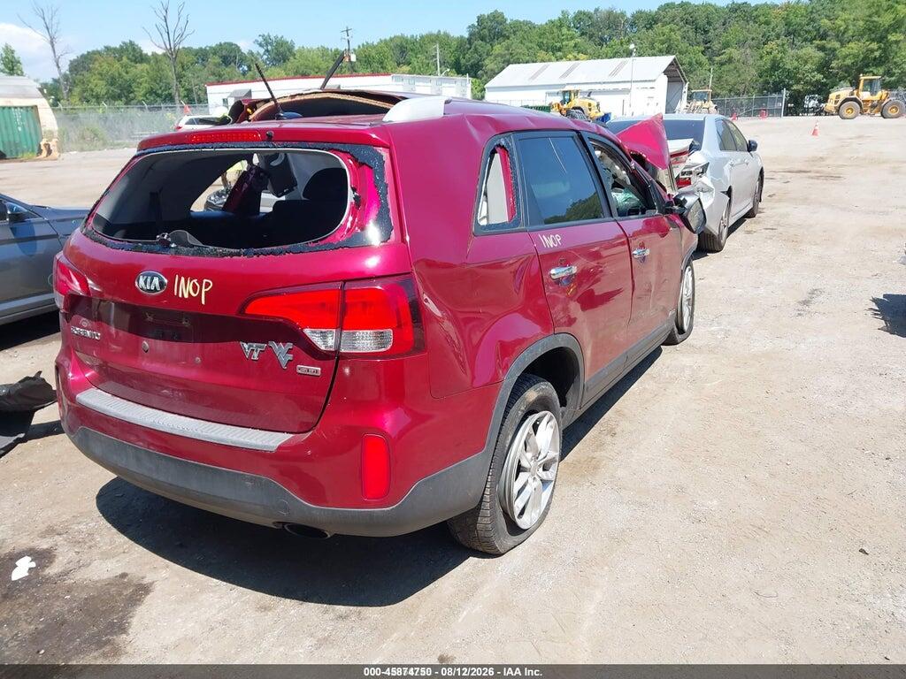 5XYKTDA72FG582334 2015 KIA SORENTO photo no. 4