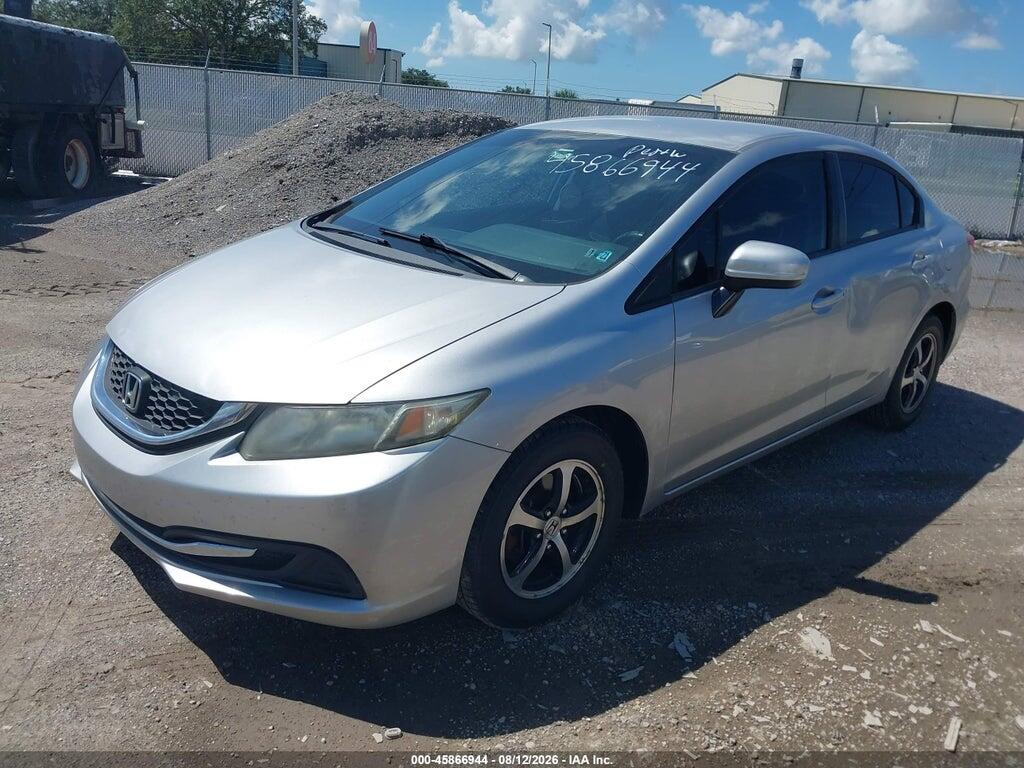 19XFB2F79FE211668 2015 HONDA CIVIC photo no. 2