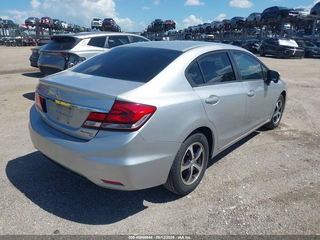 19XFB2F79FE211668 2015 HONDA CIVIC photo no. 4