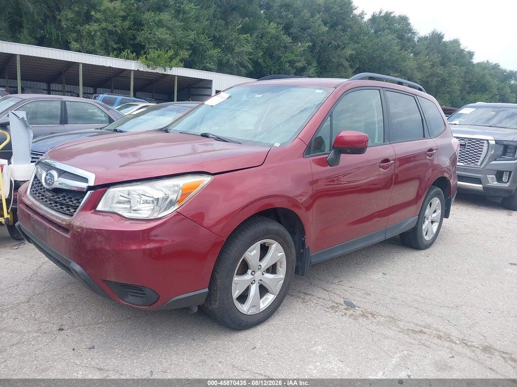 JF2SJADC2FH803677 2015 SUBARU FORESTER photo no. 2