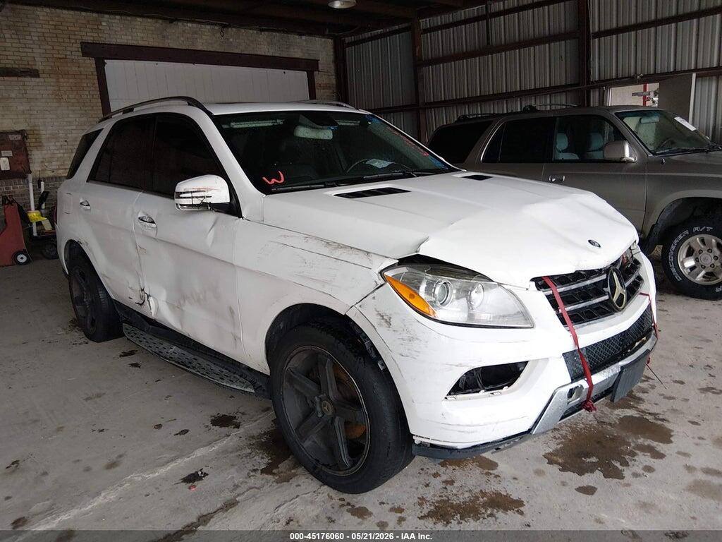 4JGDA5HB9FA468499 2015 MERCEDES-BENZ ML 350 photo no. 1