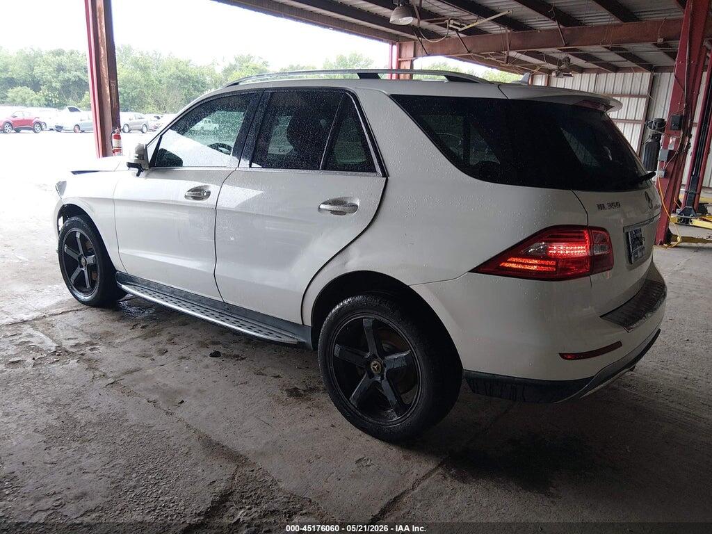 4JGDA5HB9FA468499 2015 MERCEDES-BENZ ML 350 photo no. 3