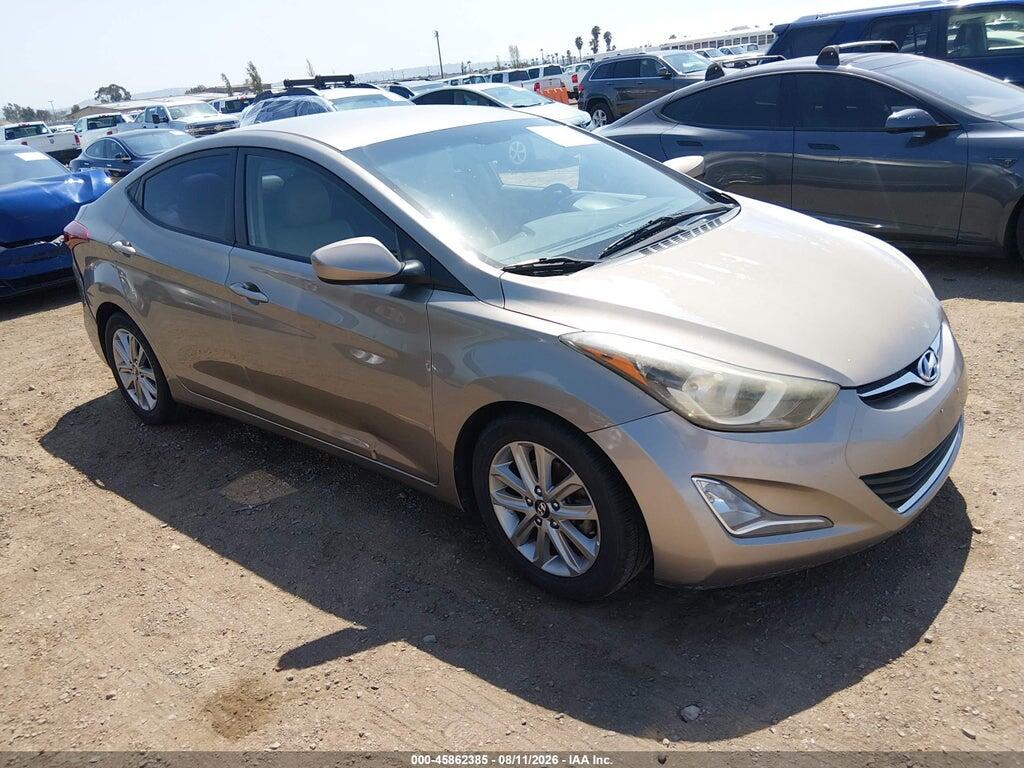 5NPDH4AE2GH656693 2016 HYUNDAI ELANTRA photo no. 1