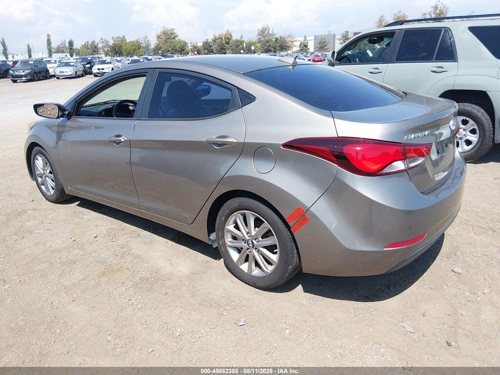 5NPDH4AE2GH656693 2016 HYUNDAI ELANTRA photo no. 3