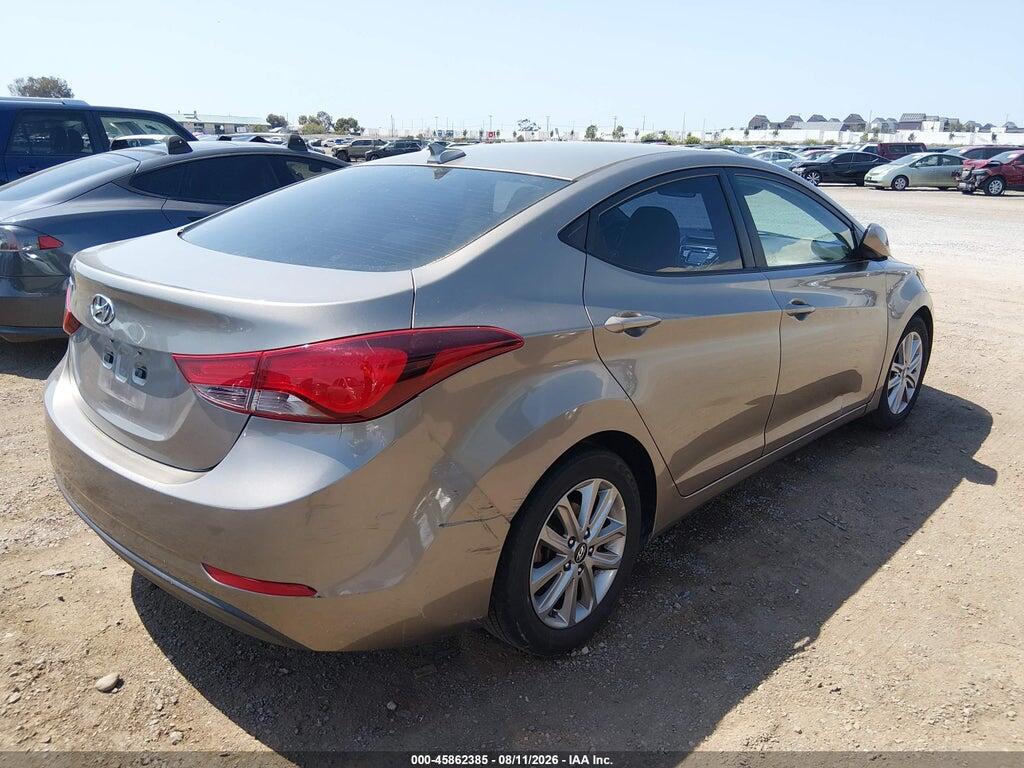 5NPDH4AE2GH656693 2016 HYUNDAI ELANTRA photo no. 6