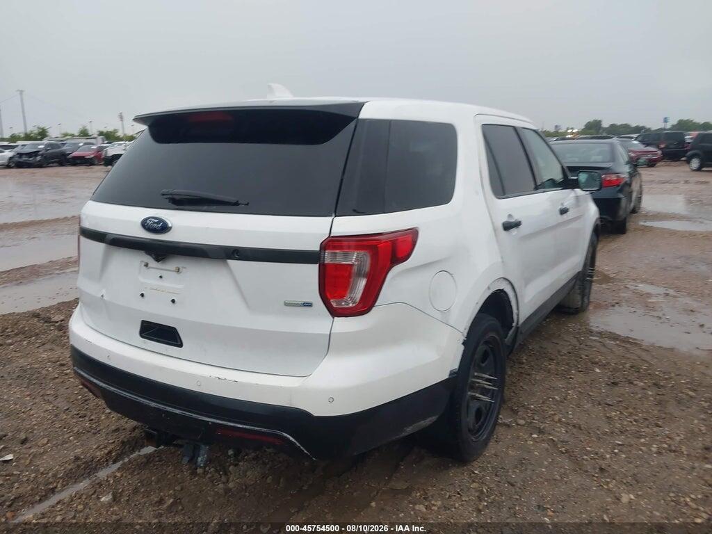 1FM5K8AR2GGB97343 2016 FORD UTILITY POLICE INTERCEPTOR photo no. 4