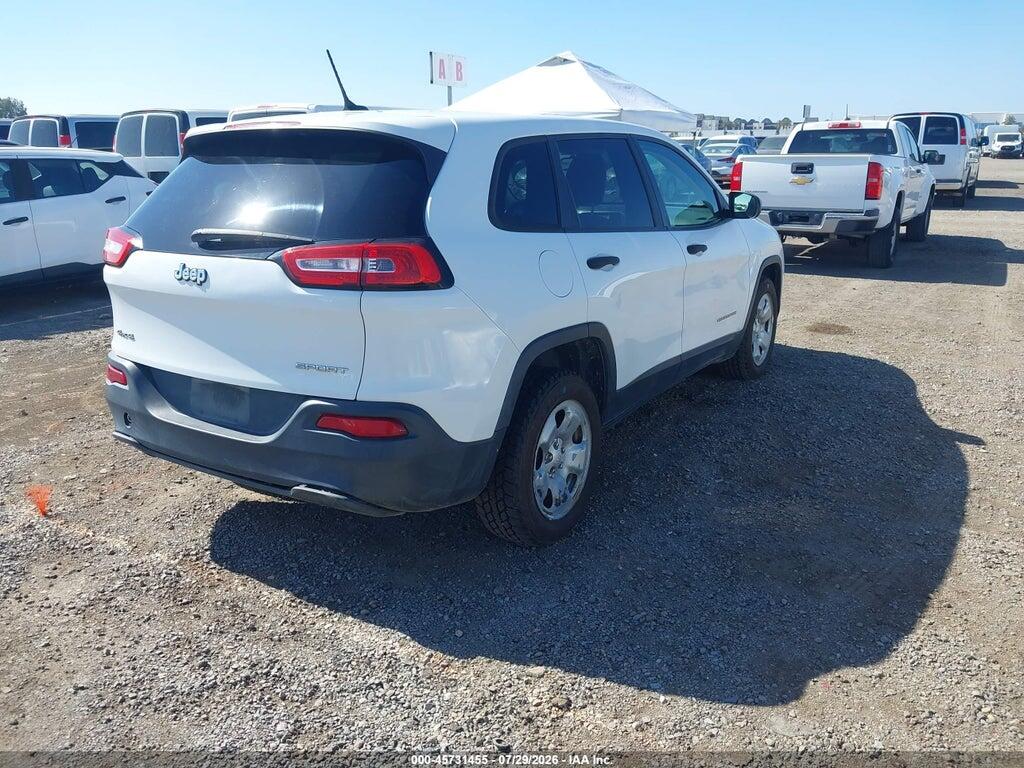 1C4PJMABXGW343523 2016 JEEP CHEROKEE photo no. 4