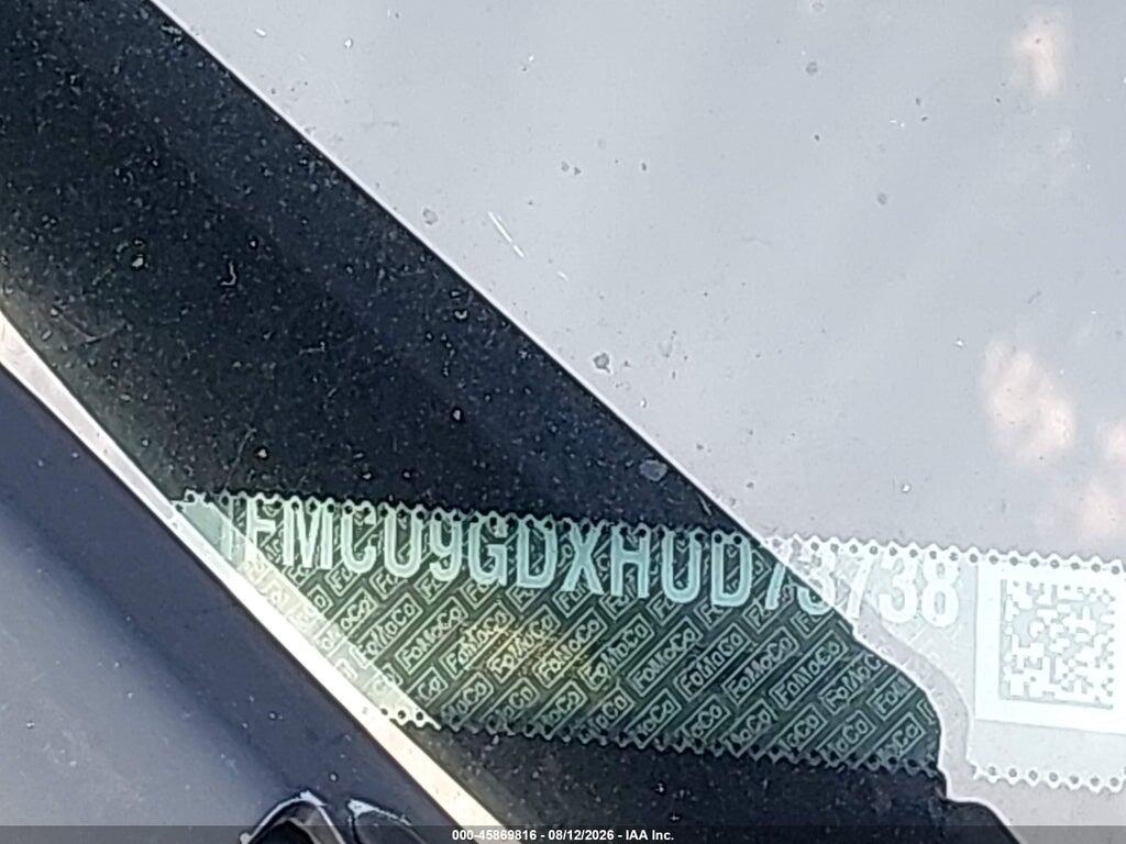 1FMCU9GDXHUD73738 2017 FORD ESCAPE photo no. 12