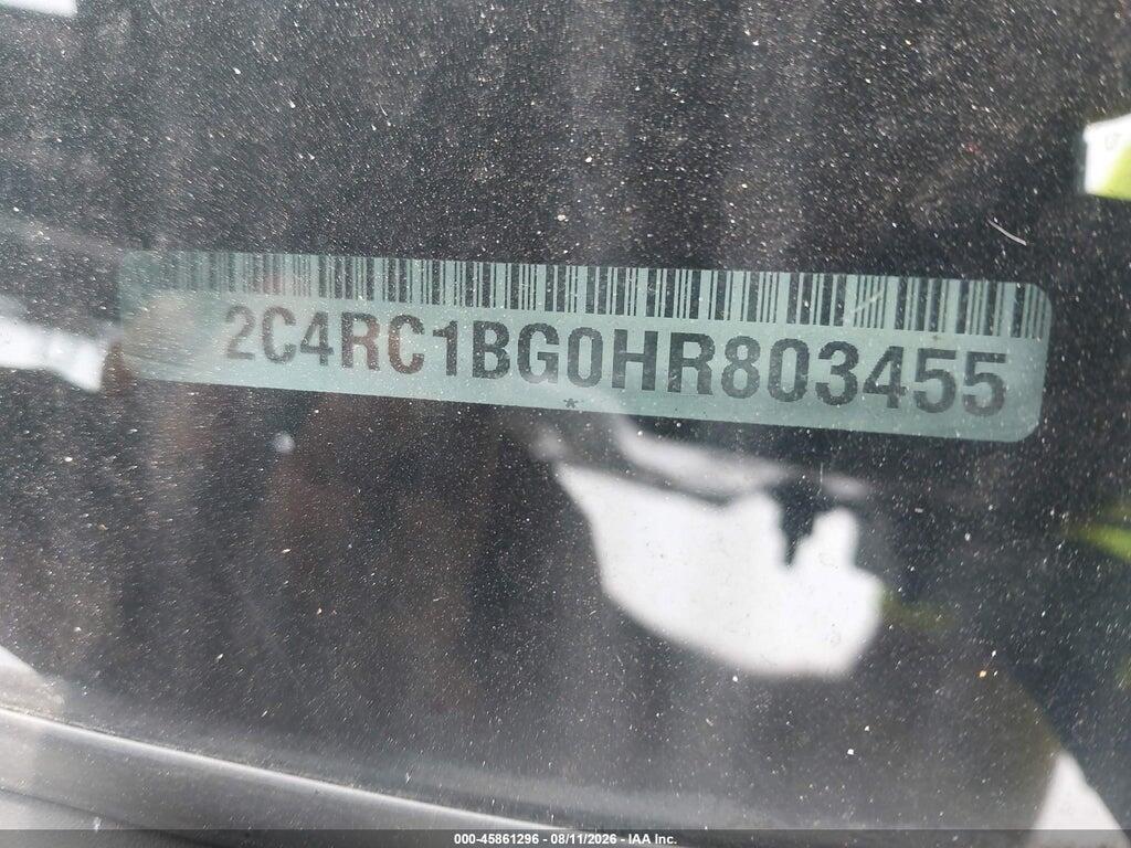 2C4RC1BG0HR803455 2017 CHRYSLER PACIFICA photo no. 9