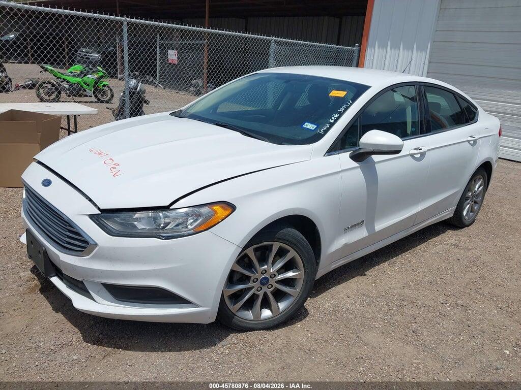 3FA6P0LU5HR380877 2017 FORD FUSION HYBRID photo no. 2