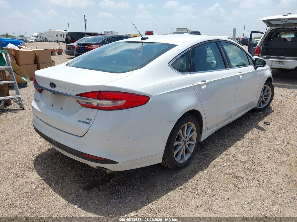 3FA6P0LU5HR380877 2017 FORD FUSION HYBRID photo no. 4