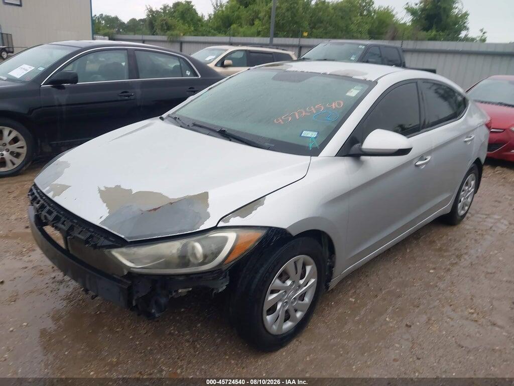 5NPD74LF8HH140039 2017 HYUNDAI ELANTRA photo no. 2