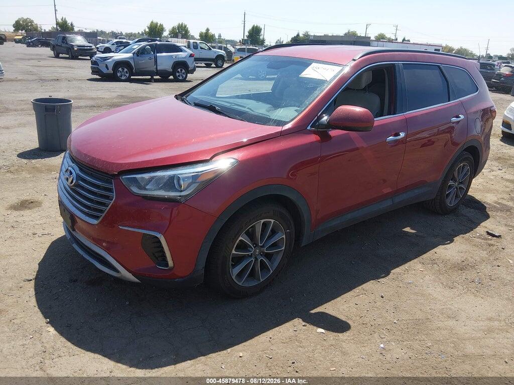 KM8SMDHF8HU176498 2017 HYUNDAI SANTA FE photo no. 2
