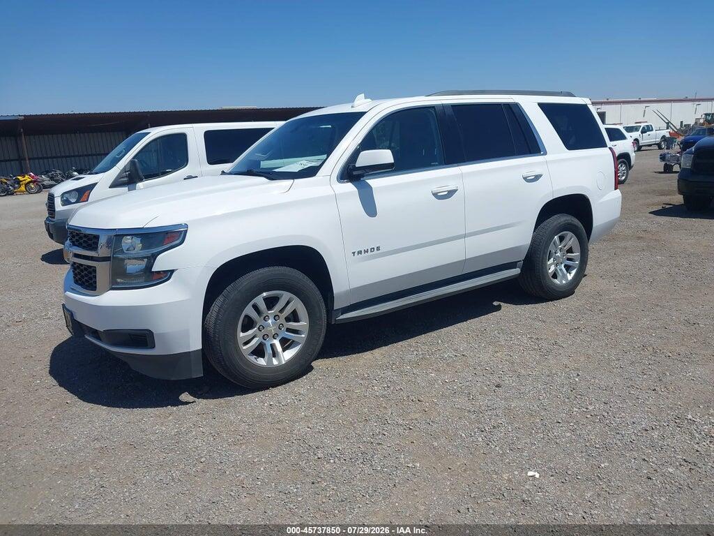 1GNSKAEC4HR267703 2017 CHEVROLET TAHOE photo no. 2