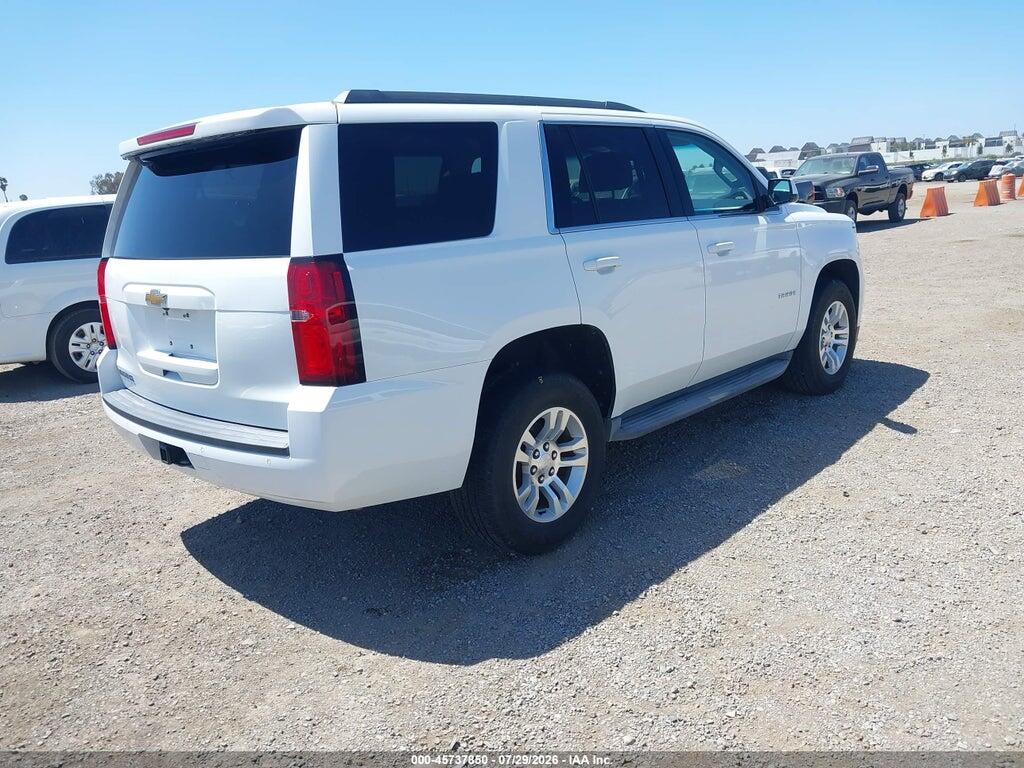 1GNSKAEC4HR267703 2017 CHEVROLET TAHOE photo no. 4