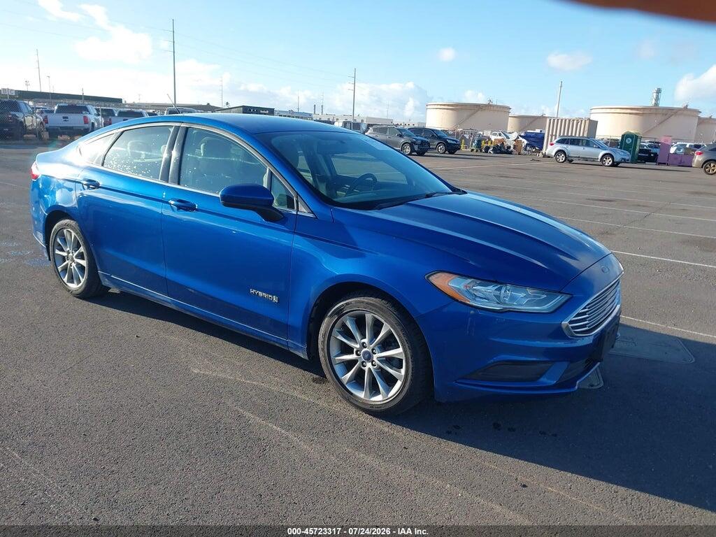 3FA6P0UU7HR160185 2017 FORD FUSION HYBRID photo no. 1
