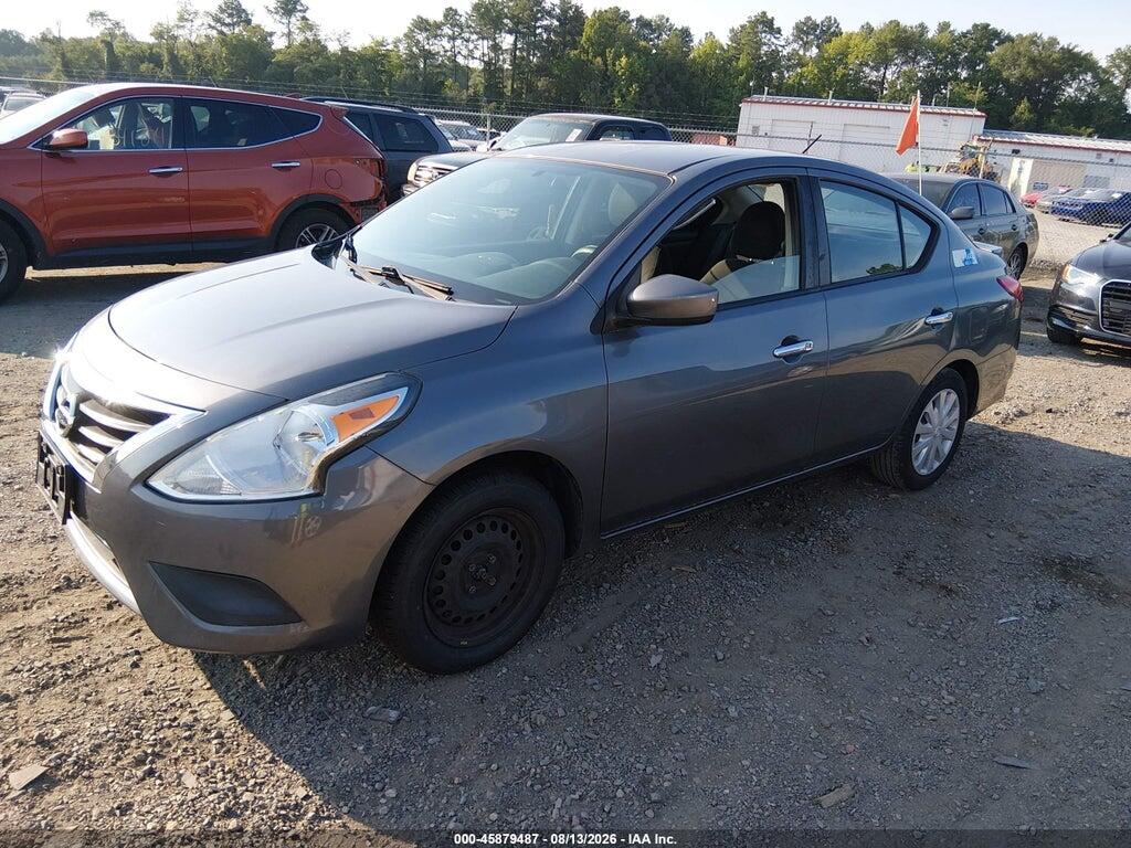 3N1CN7AP2HL814722 2017 NISSAN VERSA photo no. 2
