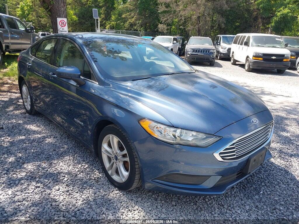 3FA6P0LU3JR261604 2018 FORD FUSION HYBRID photo no. 1