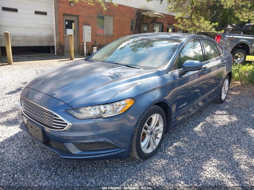 3FA6P0LU3JR261604 2018 FORD FUSION HYBRID photo no. 2