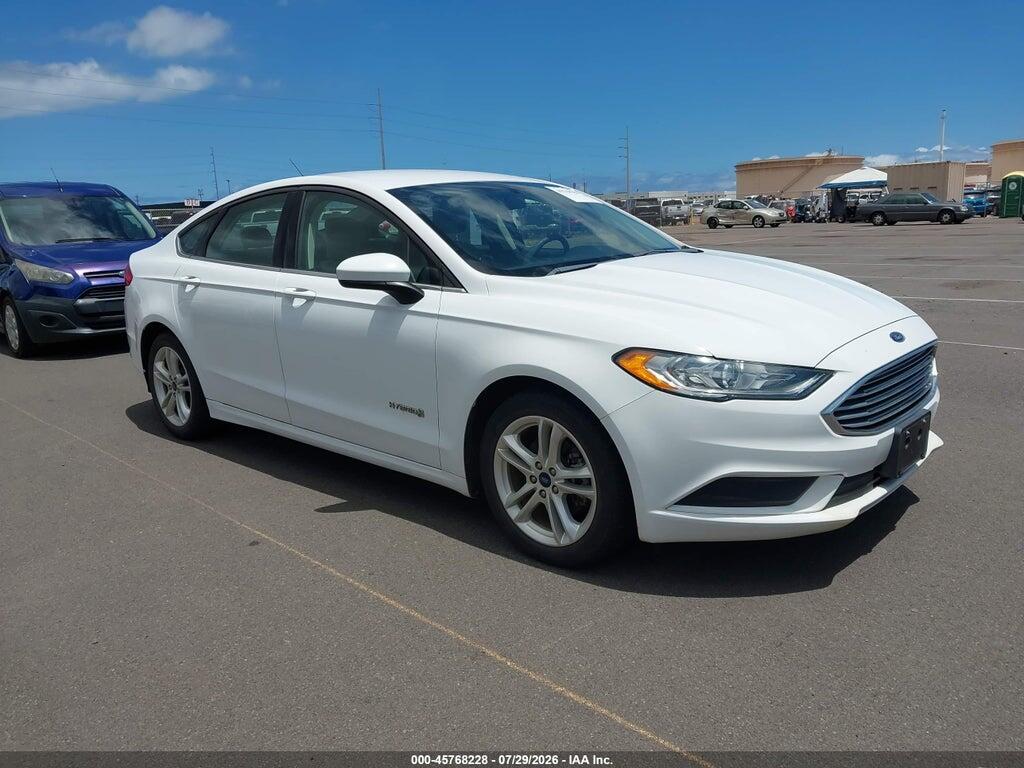 3FA6P0UU3JR235972 2018 FORD FUSION HYBRID photo no. 1