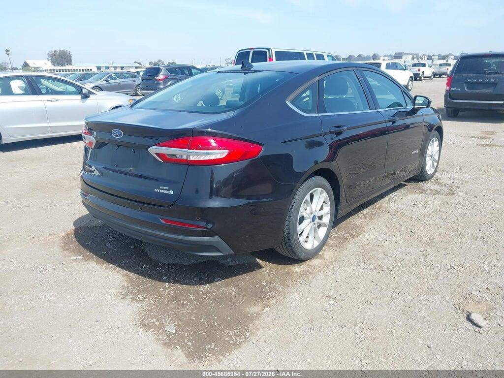 3FA6P0LU5KR211532 2019 FORD FUSION HYBRID photo no. 4