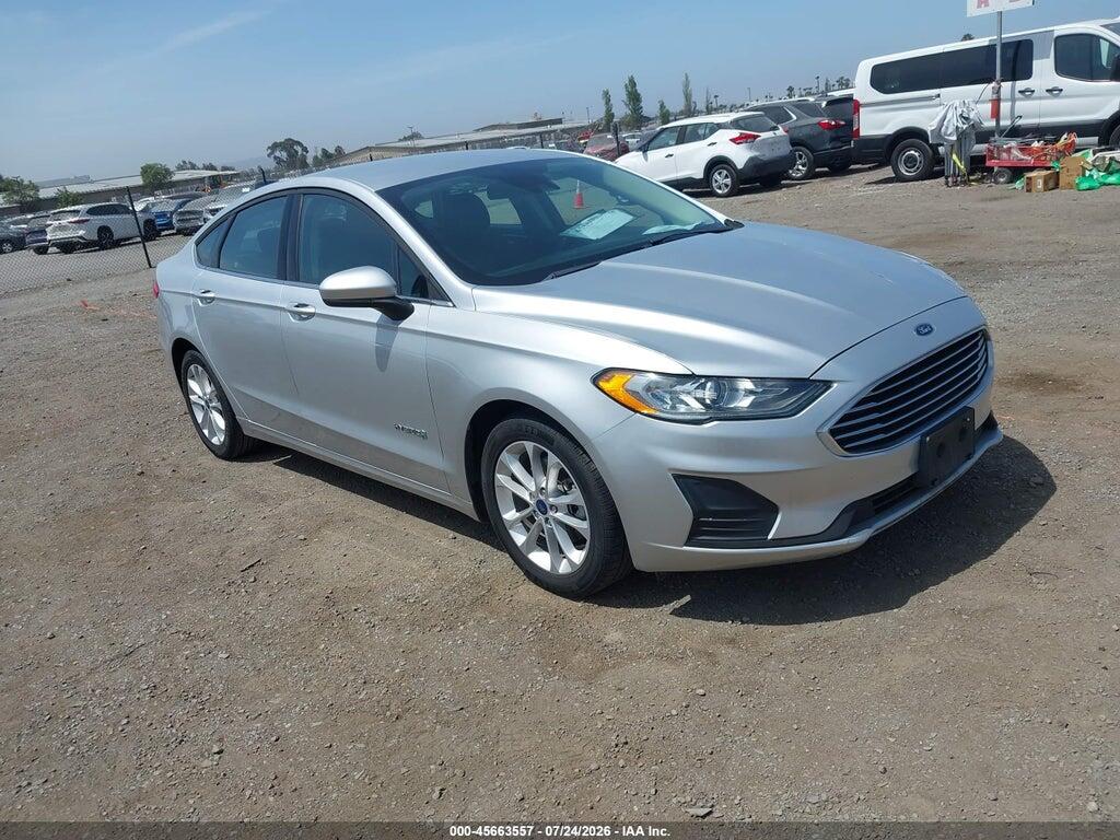 3FA6P0LU1KR274210 2019 FORD FUSION HYBRID photo no. 1