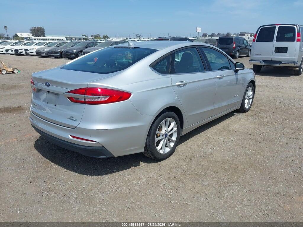 3FA6P0LU1KR274210 2019 FORD FUSION HYBRID photo no. 4