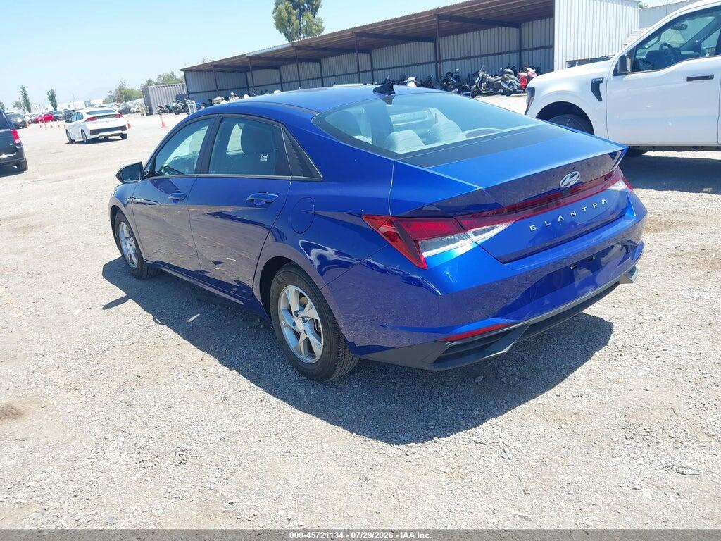 5NPLL4AG2MH049412 2021 HYUNDAI ELANTRA photo no. 3