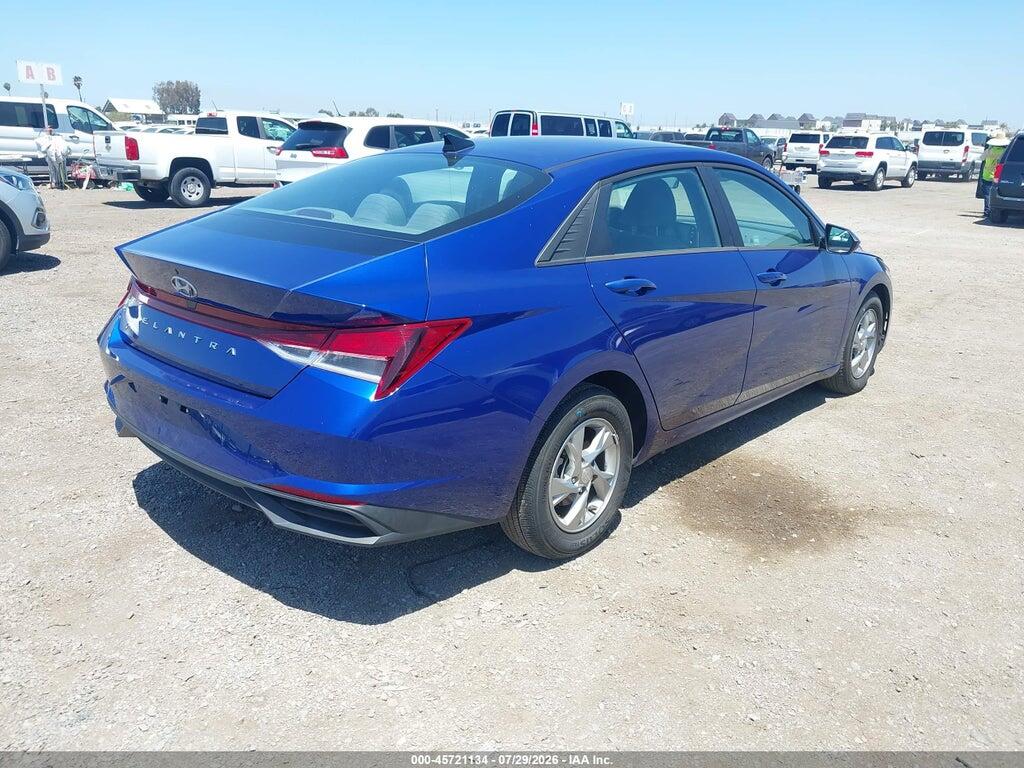 5NPLL4AG2MH049412 2021 HYUNDAI ELANTRA photo no. 4