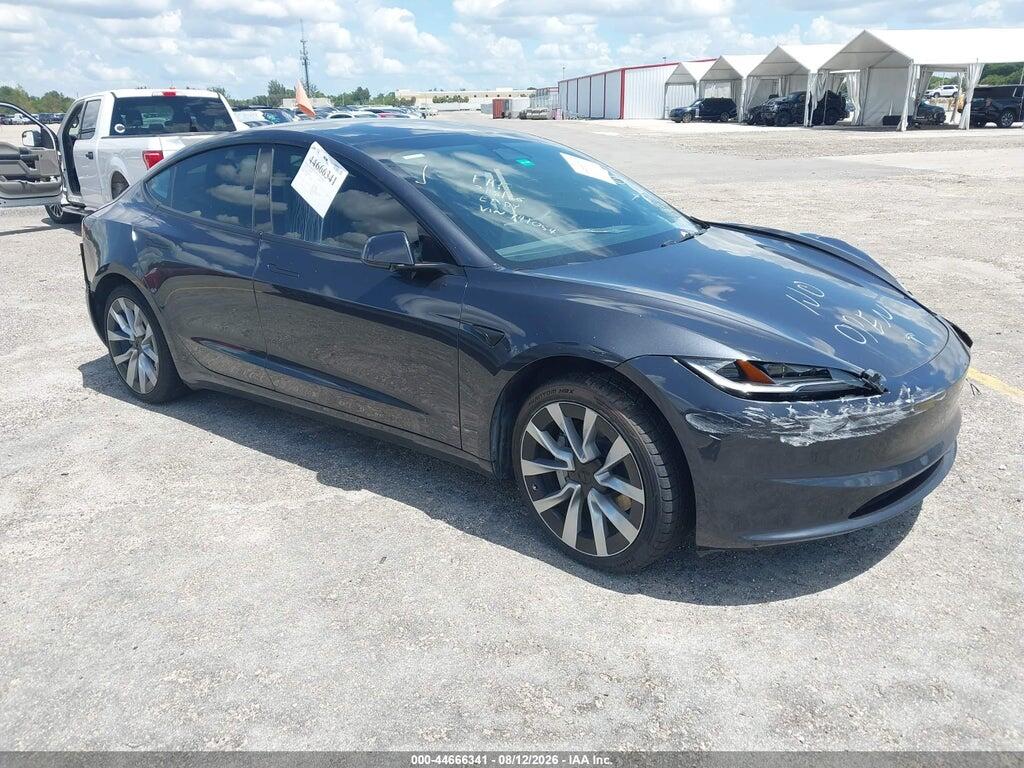 5YJ3E1EA5RF741054 2024 TESLA MODEL 3 photo no. 1