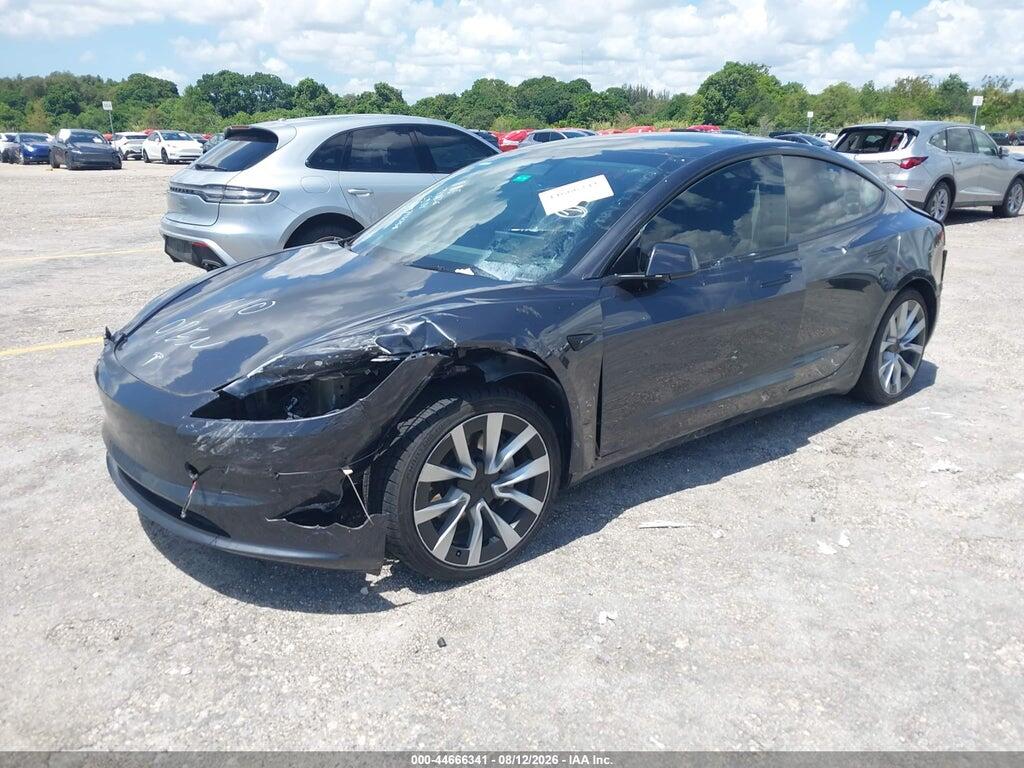 5YJ3E1EA5RF741054 2024 TESLA MODEL 3 photo no. 2
