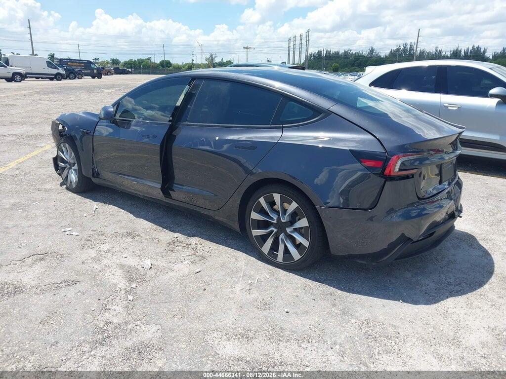 5YJ3E1EA5RF741054 2024 TESLA MODEL 3 photo no. 3