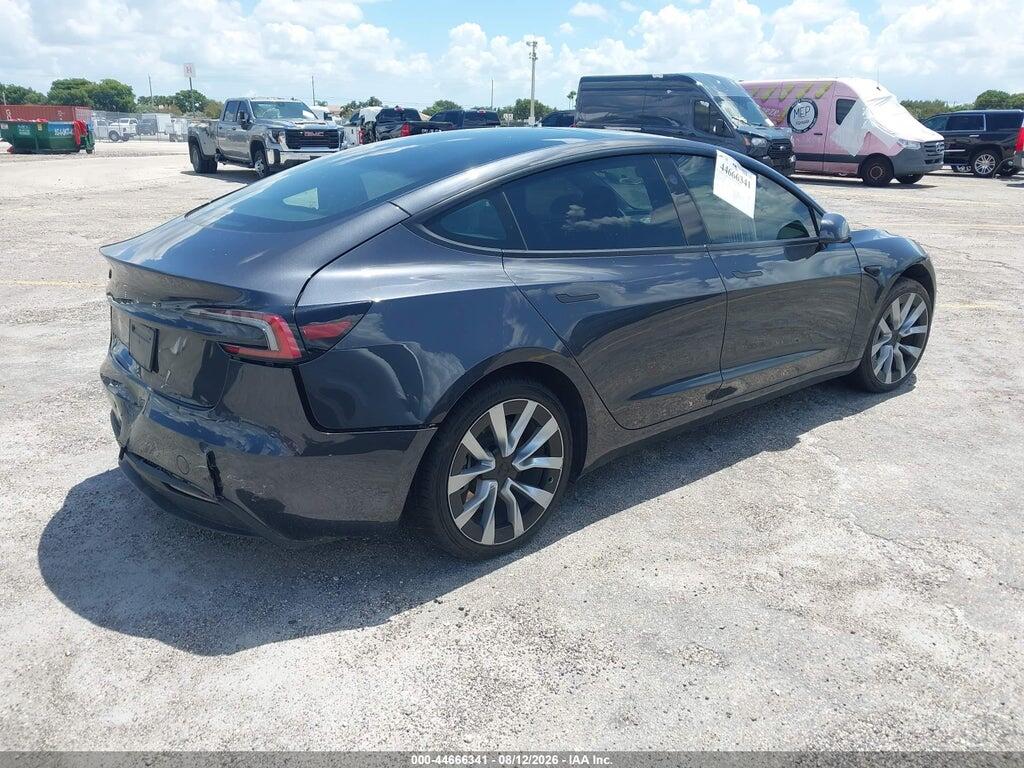 5YJ3E1EA5RF741054 2024 TESLA MODEL 3 photo no. 4